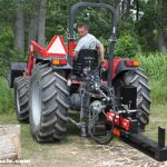Tractor Mount Horizontal Log Splitter